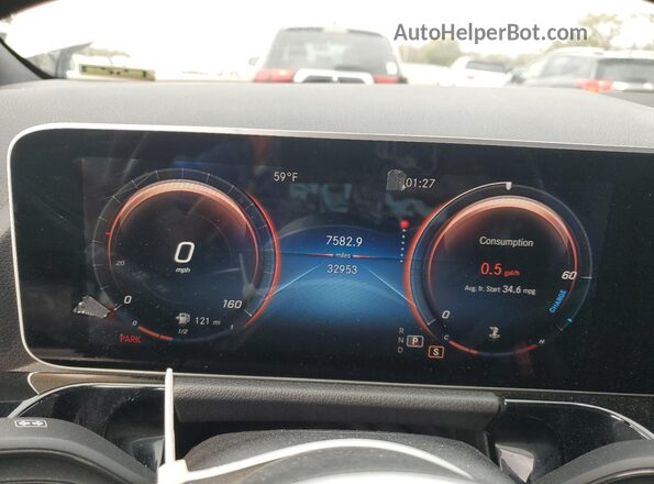 W1N4N4GB2MJ253198 2021 MERCEDES-BENZ GLA White 