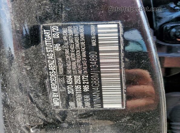 W1N4N4GB8MJ134880 2021 MERCEDES-BENZ GLA Black 