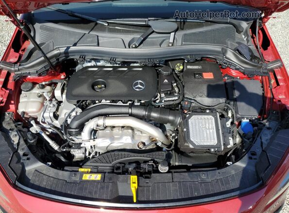 W1N4N4GBXRJ606911 2024 MERCEDES-BENZ GLA Red Շարժիչի բաժամունքի տեսք