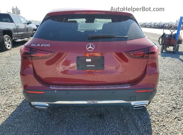 W1N4N4GBXRJ606911 2024 MERCEDES-BENZ GLA Red Հետևի տեսք