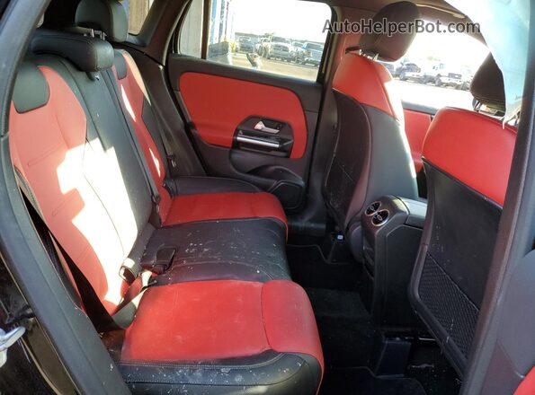 W1N4N4HB7MJ173684 2021 MERCEDES-BENZ GLA Черный Вид задней части салона
