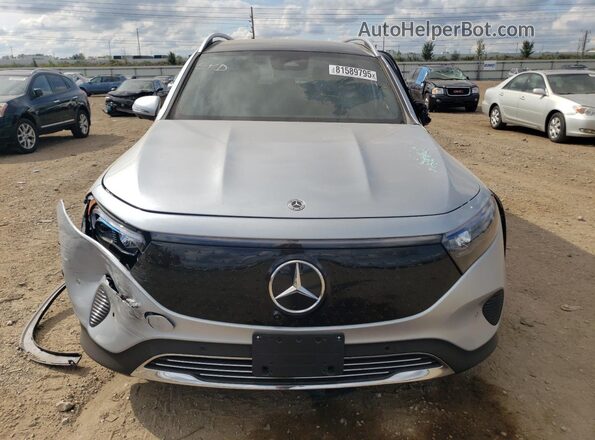 W1N9M0CB0SN132957 2025 MERCEDES-BENZ EQB Silver Front view