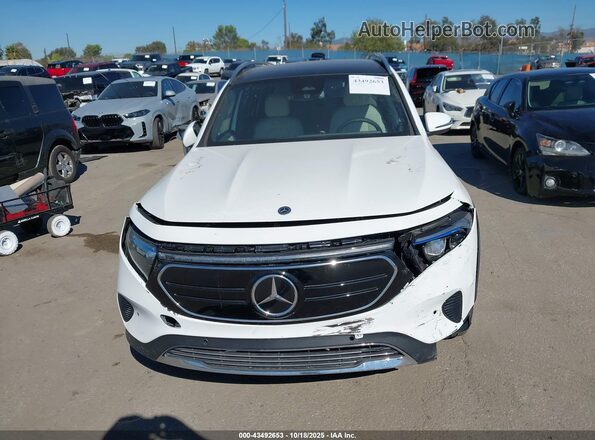 W1N9M0CB6RN094287 2024 MERCEDES-BENZ EQB 250 SUV White ხელსაწყოთა პანელის ხედი