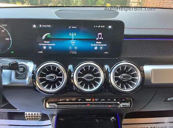 W1N9M0KB2PN070499 2023 MERCEDES-BENZ EQB Black Vista del cuadro de instrumentos