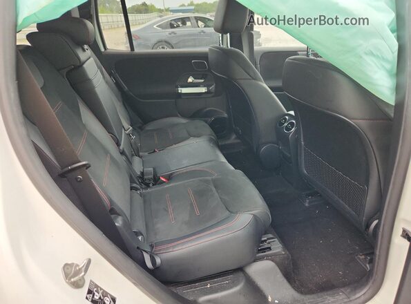 W1N9M0KB6NN007645 2022 MERCEDES-BENZ EQB White Widok wnętrza z tyłu