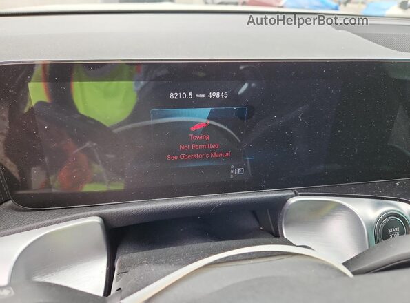 W1N9M0KB6NN007645 2022 MERCEDES-BENZ EQB White Widok zestawu wskaźników