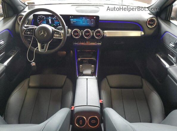 W1N9M0KB7PN067517 2023 MERCEDES-BENZ EQB Brown Widok deski rozdzielczej