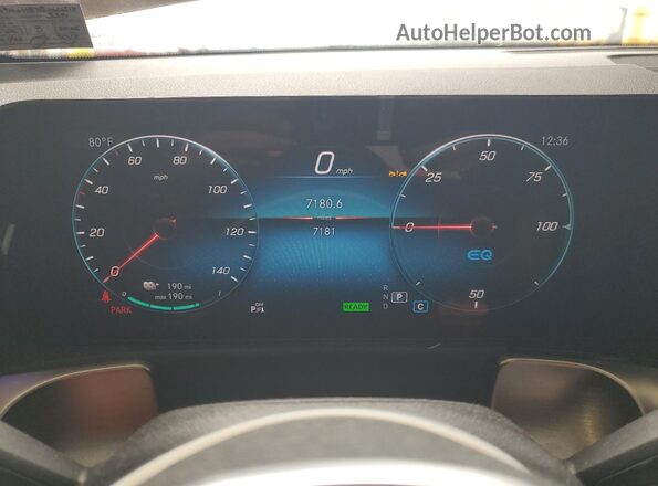 W1N9M0KB7PN067517 2023 MERCEDES-BENZ EQB Brown Widok zestawu wskaźników