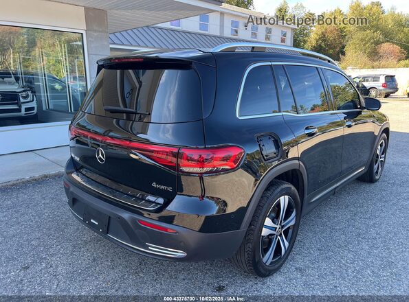 W1N9M0KB8NN007761 2022 MERCEDES-BENZ EQB 300 SUV Black Tył prawy
