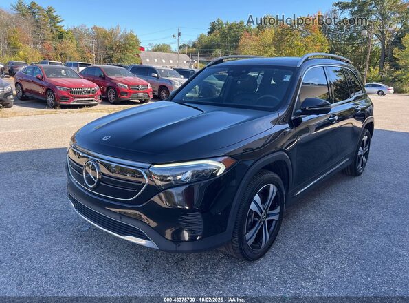 W1N9M0KB8NN007761 2022 MERCEDES-BENZ EQB 300 SUV Black Przód lewy