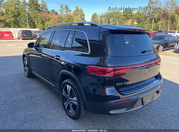 W1N9M0KB8NN007761 2022 MERCEDES-BENZ EQB 300 SUV Black Tył lewy