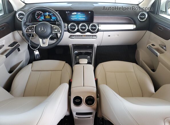 W1N9M0KBXNN010211 2022 MERCEDES-BENZ EQB White Dashboard view