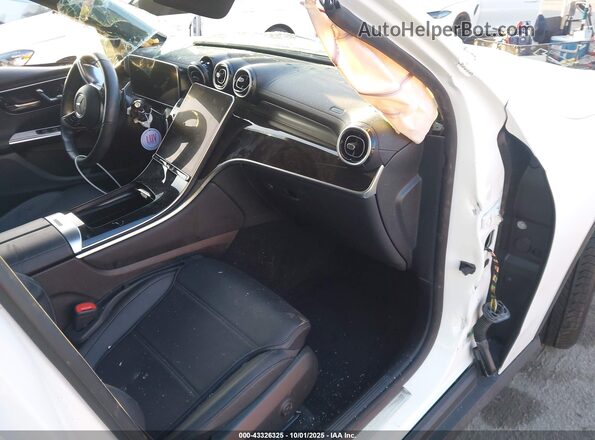 W1NKM4HB2PF027761 2023 MERCEDES-BENZ GLC 300 White Widok wnętrza z przodu