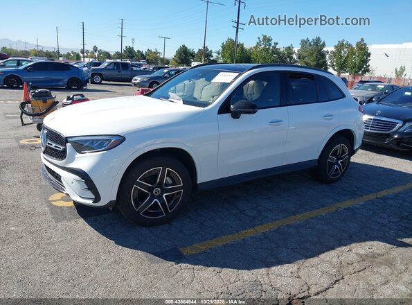 W1NKM4HB5SF259005 2025 MERCEDES-BENZ GLC 300 White წინა მარცხენა ხედი სამი მეოთხედიდან