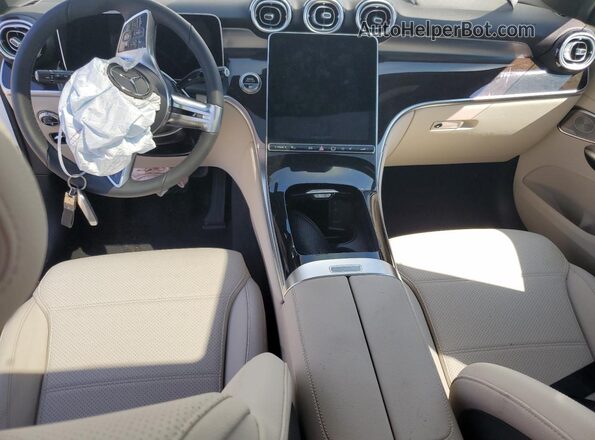 W1NKM4HBXSF395503 2025 MERCEDES-BENZ GLC-CLASS White Առջևի վահանակի տեսք