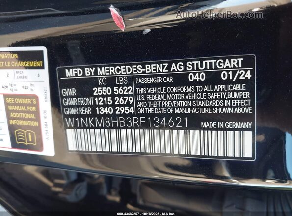 W1NKM8HB3RF134621 2024 MERCEDES-BENZ AMG GLC 43 Черный Вид подкапотного пространства