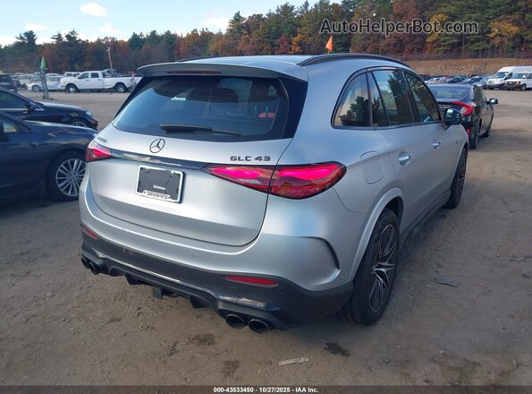 W1NKM8HB4RF206958 2024 MERCEDES-BENZ AMG GLC 43 Серебряный Задняя правая четверть