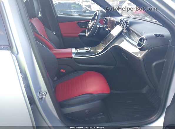 W1NKM8HB4RF206958 2024 MERCEDES-BENZ AMG GLC 43 Серебряный Вид салона спереди