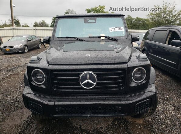 W1NWM0AB2SX026987 2025 MERCEDES-BENZ G-CLASS Black Widok z przodu