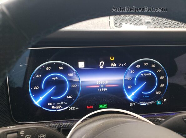 W1NWM0AB2SX026987 2025 MERCEDES-BENZ G-CLASS Black Widok zestawu wskaźników