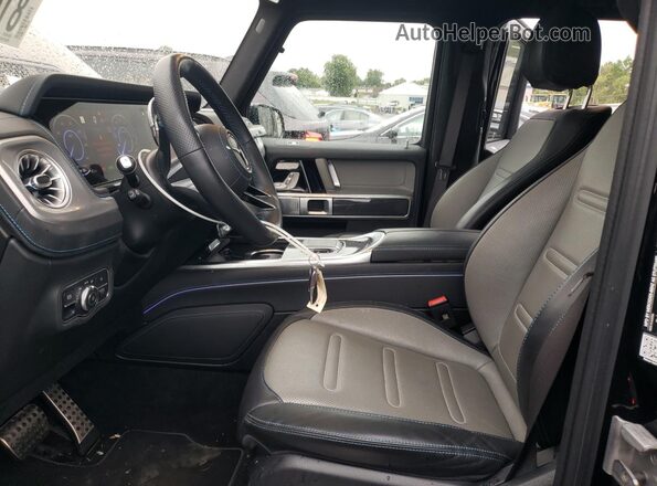 W1NWM0AB2SX026987 2025 MERCEDES-BENZ G-CLASS Black Widok wnętrza z przodu