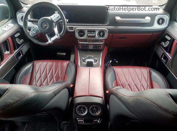W1NYC7HJ3NX449342 2022 MERCEDES-BENZ G-CLASS Gray Вид панелі приладів
