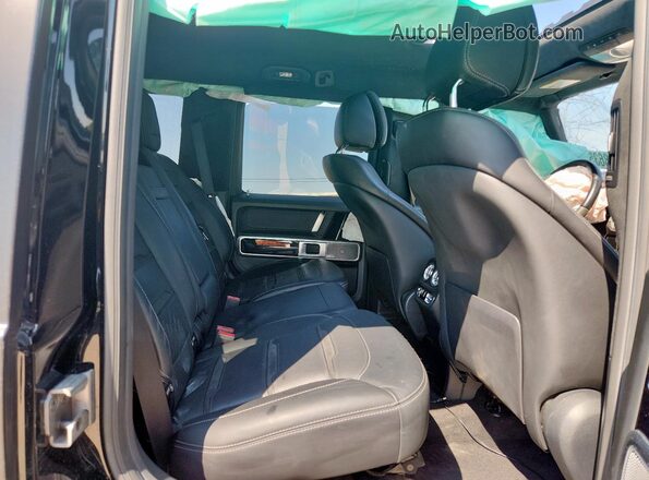 W1NYC7HJXMX396332 2021 MERCEDES-BENZ G-CLASS Black Rear seats view