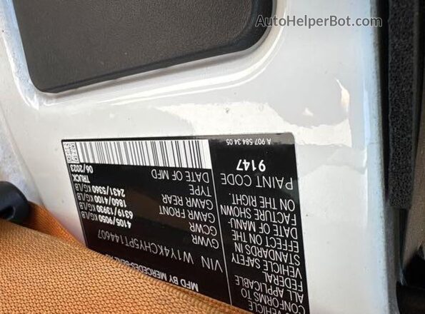 W1Y4KCHY5PT144607 2023 MERCEDES-BENZ SPRINTER  