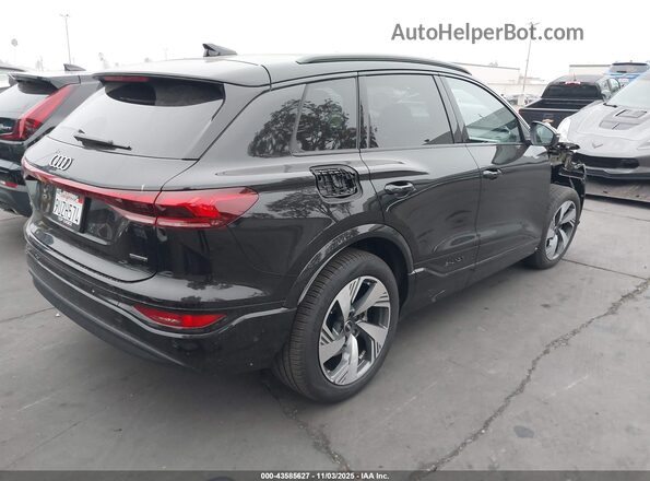 WA114BGF1SA063243 2025 AUDI Q6 E-TRON Black Trasero derecho
