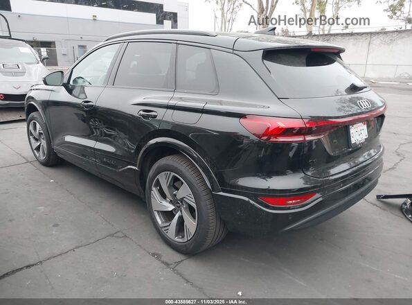 WA114BGF1SA063243 2025 AUDI Q6 E-TRON Black Trasero izquierdo