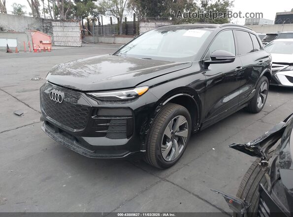 WA114BGF1SA063243 2025 AUDI Q6 E-TRON Black Vista tres cuartos delantera izquierda