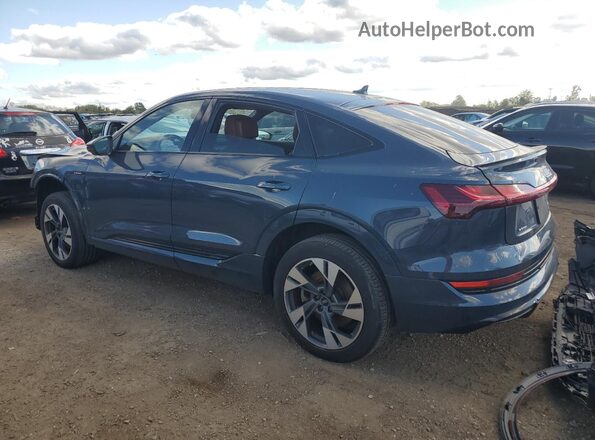 WA11AAGE1PB024048 2023 AUDI E-TRON Blue Trasero izquierdo
