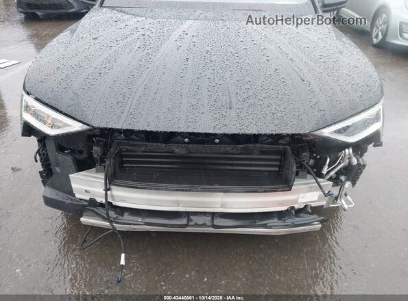WA11AAGE8NB027168 2022 AUDI E-TRON Black Front view