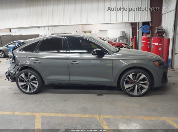 WA124AFY3P2118648 2023 AUDI SQ5 Green Widok wnętrza z tyłu