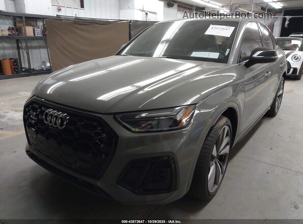 WA124AFY3P2118648 2023 AUDI SQ5 Green Przód lewy
