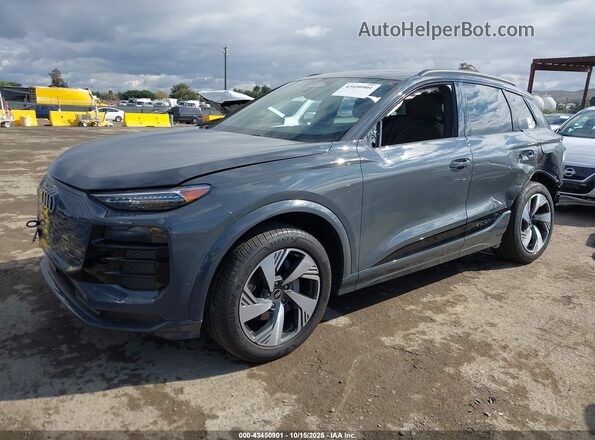 WA124BGFXSA026390 2025 AUDI Q6 E-TRON Gray Przód lewy