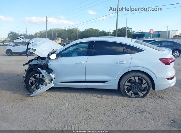 WA12AAGE9PB007941 2023 AUDI E-TRON White Widok wnętrza 360 stopni
