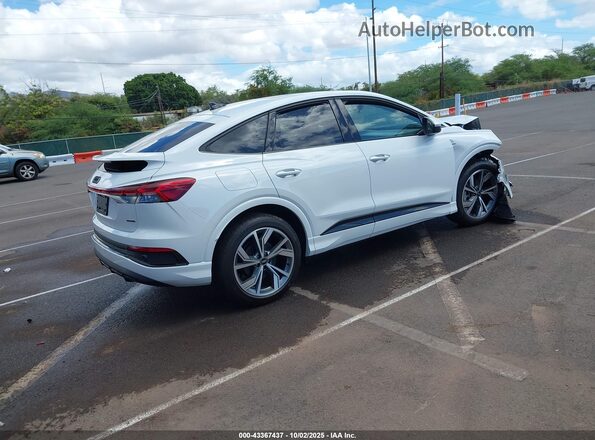 WA12UBFZ4SP040830 2025 AUDI Q4 White Tył prawy