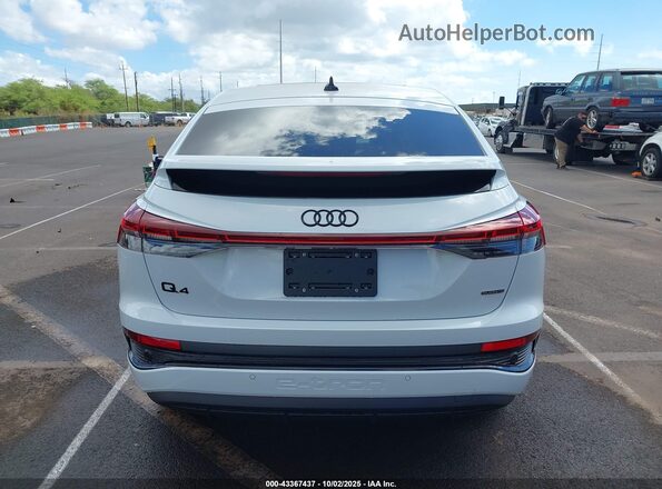 WA12UBFZ4SP040830 2025 AUDI Q4 White 
