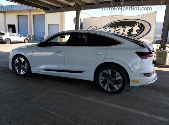 WA13AAGE5MB006415 2021 AUDI E-TRON White Tył lewy