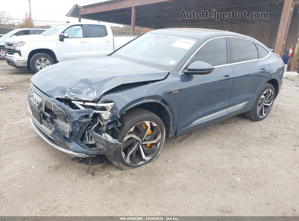 WA13ABGE5LB033554 2020 AUDI E-TRON Dark Blue Front left