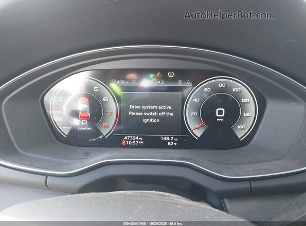 WA15AAFY2P2087897 2023 AUDI Q5 White Widok tylnych siedzeń