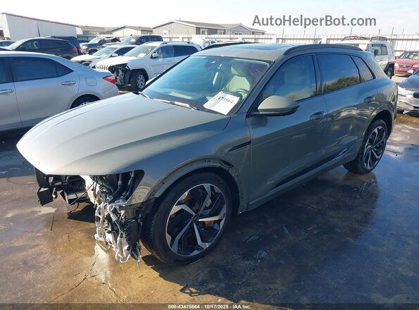 WA16ABGE3RB052755 2024 AUDI Q8 E-TRON Gray Передня ліва чверть