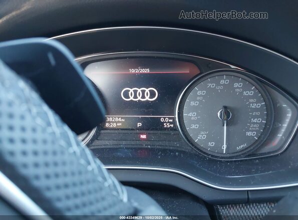 WA1A4AFY3N2042051 2022 AUDI SQ5 Blue Widok tylnych siedzeń