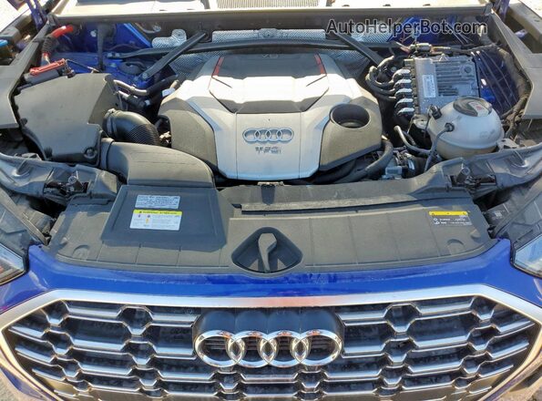 WA1A4AFY6M2070764 2021 AUDI SQ5 Синий Вид подкапотного пространства