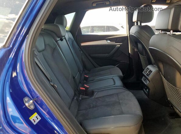 WA1A4AFY6M2070764 2021 AUDI SQ5 Синий Вид задней части салона