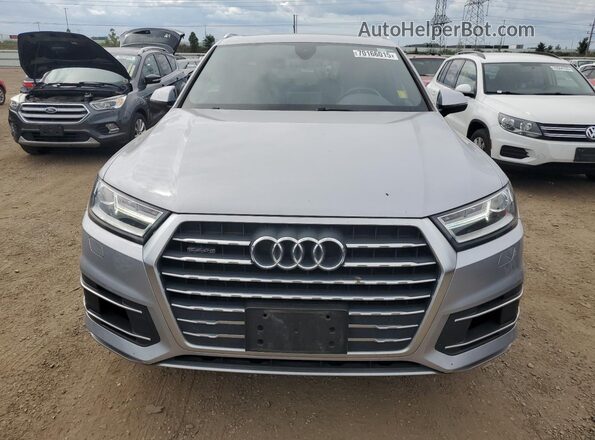 WA1AAAF75KD007785 2019 AUDI Q7 Silver Դիմացի տեսք