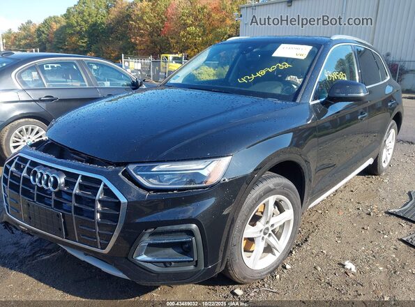 WA1AAAFY2M2028973 2021 AUDI Q5 Black Передня ліва чверть