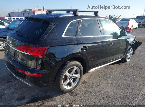 WA1AAAFY3M2009266 2021 AUDI Q5 Black Задня права чверть