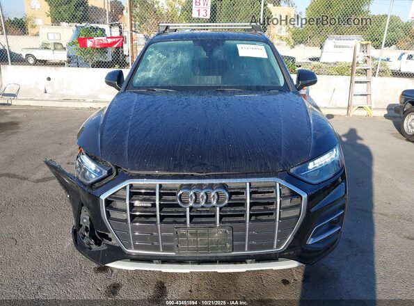 WA1AAAFY3M2009266 2021 AUDI Q5 Black Вид щитка приладів
